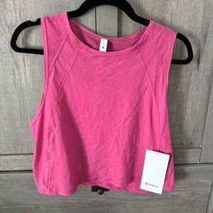 Lululemon Sculpt Cropped Tank